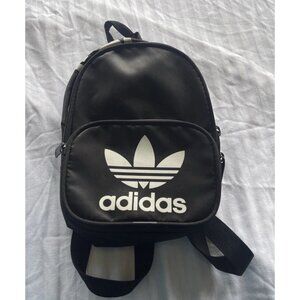 Adidas Originals Santiago Mini Backpack Original Black White Travel Sports Bag